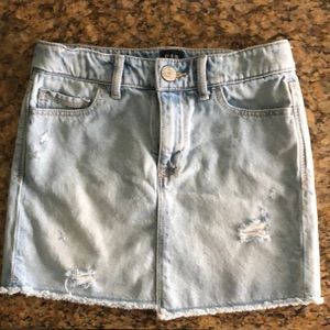 Gap jean skirt